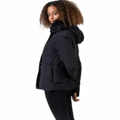 Hira Puffer Jacket Black