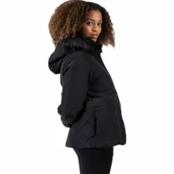 Hira Puffer Jacket Black