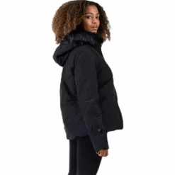 Hira Puffer Jacket Black