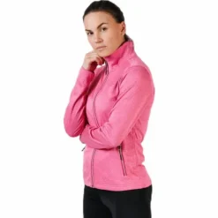 Holiday Full Zip Pink