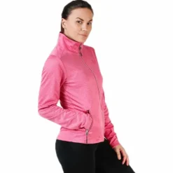 Holiday Full Zip Pink