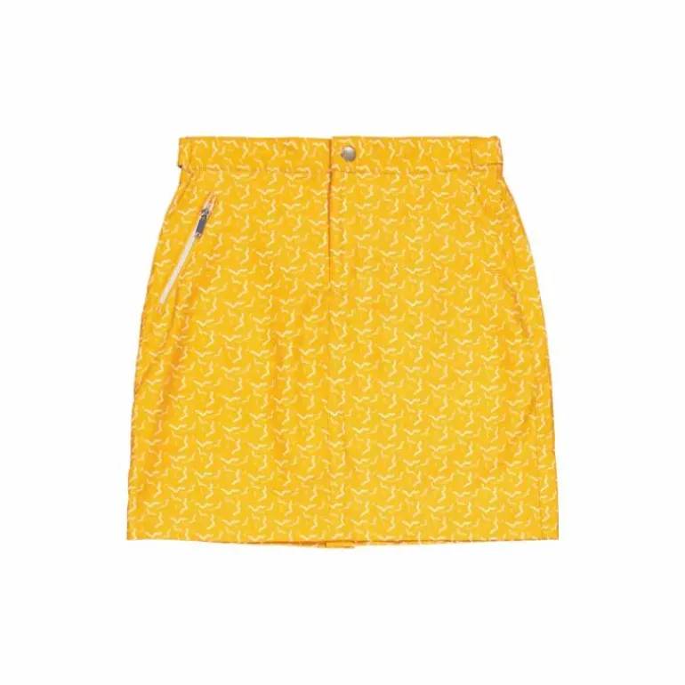 Hollie Reco Skort Flame Orange Print
