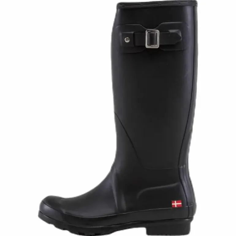 Homebush W Rubber Boot Black