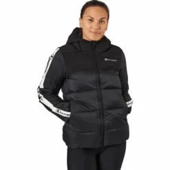 Hooded Polyfilled Jacket Kk001