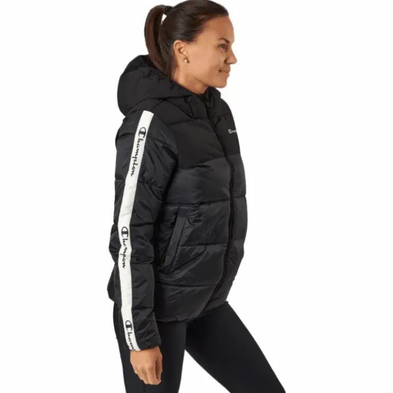 Hooded Polyfilled Jacket Kk001