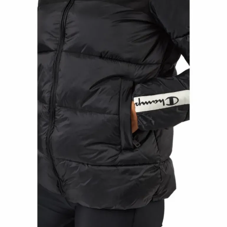 Hooded Polyfilled Jacket Kk001
