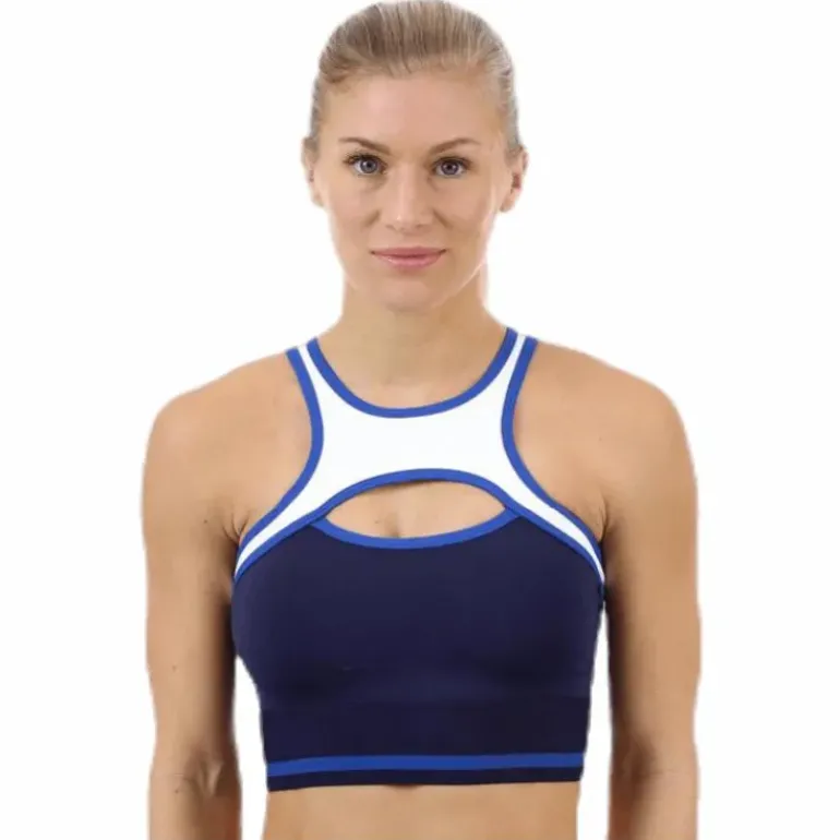 Hop Sports Bra Blue/White
