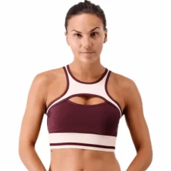 Hop Sports Bra Purple/Pink/White