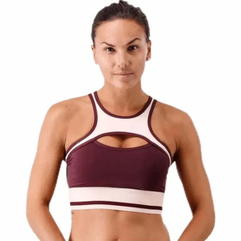 Hop Sports Bra Purple/Pink/White