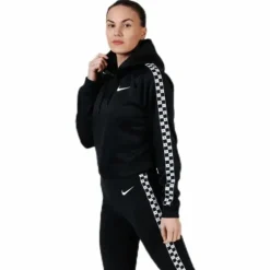 Hyper Femme Drop Hoodie White/Black