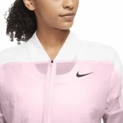 Icon Clash jacket Pink/White