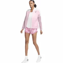 Icon Clash jacket Pink/White