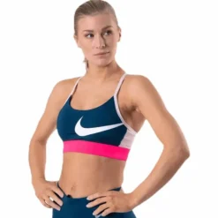 Icon Clash Light Bra Blue/Pink