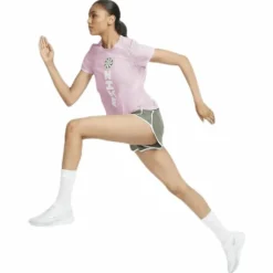 Icon Clash SS Top GX Pink/White