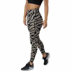 Iconic Printed 7/8 Tights Escape Grey