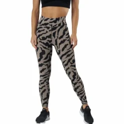 Iconic Printed 7/8 Tights Escape Grey