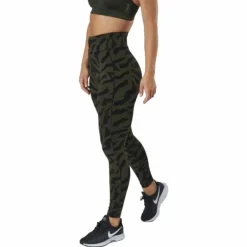 Iconic Printed 7/8 Tights Escape Green