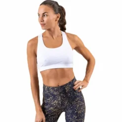 Iconic Sports Bra White