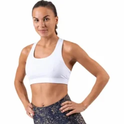 Iconic Sports Bra White