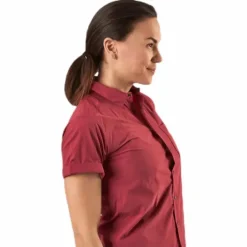 Idun Lite SS Shirt Red