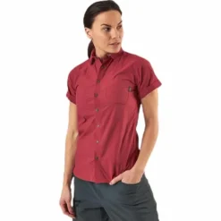 Idun Lite SS Shirt Red