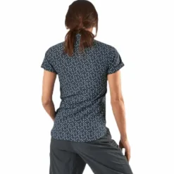 Idun SS Shirt Blue/Patterned