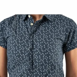 Idun SS Shirt Blue/Patterned
