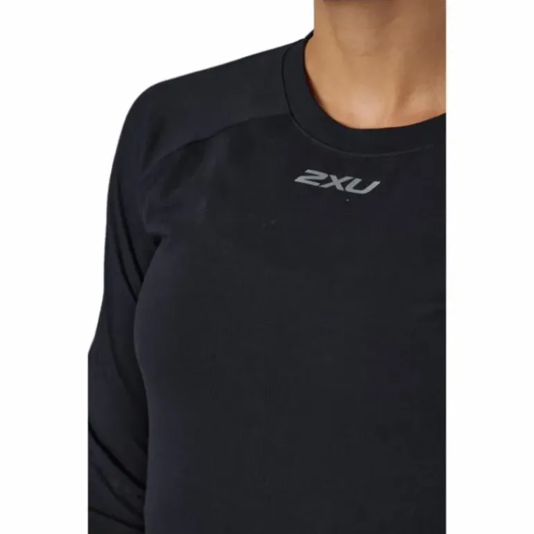 Ignition Base Layer L/s Black/silver Reflective