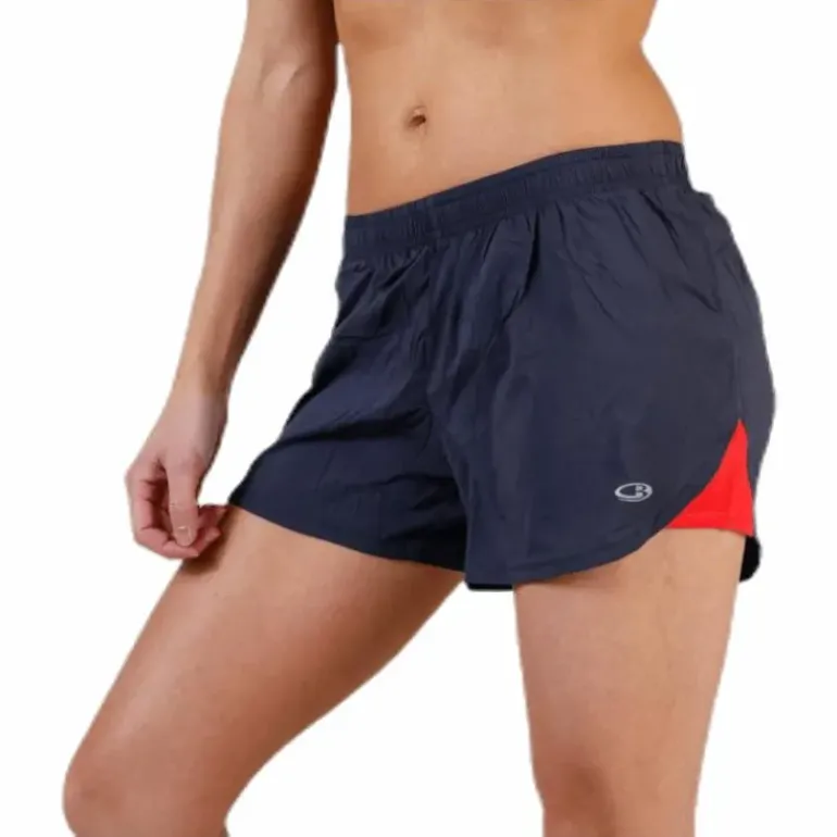 Impulse Running Shorts Grey/Red