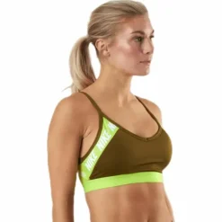 Indy Logo Bra Green