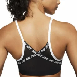 Indy Logo Bra White/Black