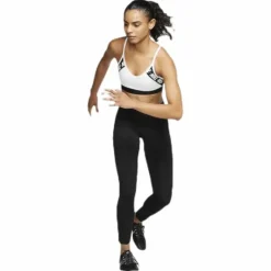 Indy Logo Bra White/Black