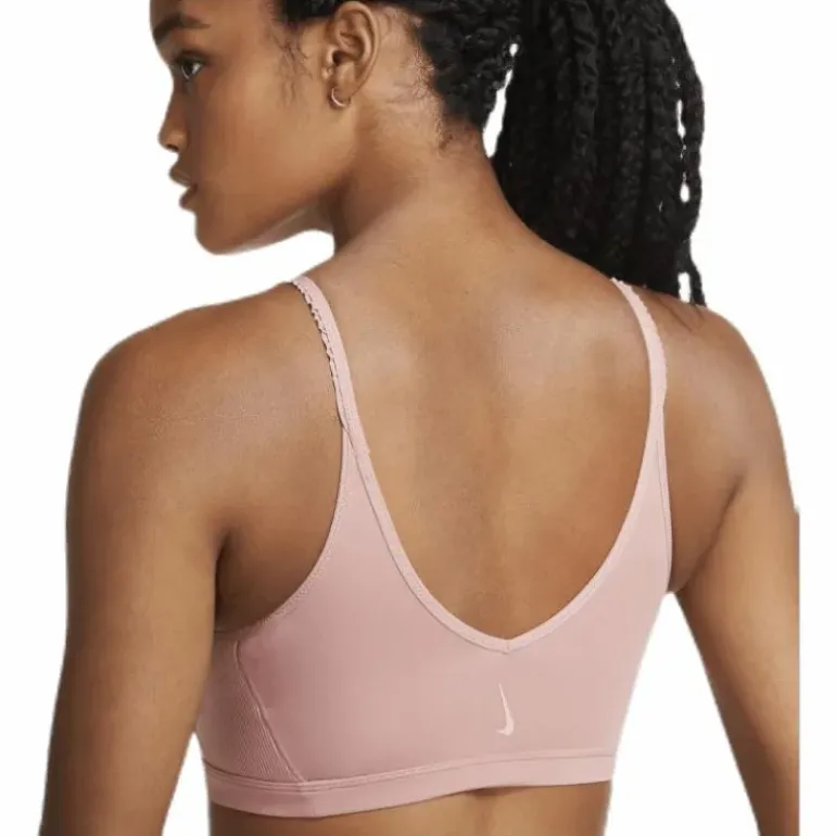 Indy Luxe Yoga Bra Novelty Pink/Beige