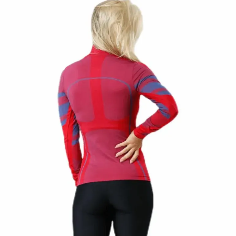 Inez Zip Red