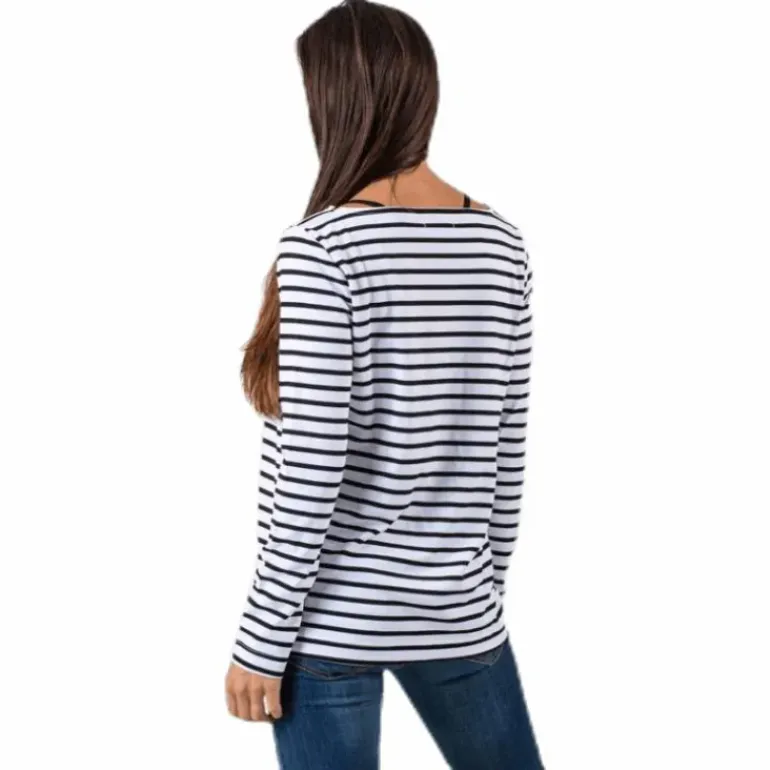 Ingrid Ls Top White/Black