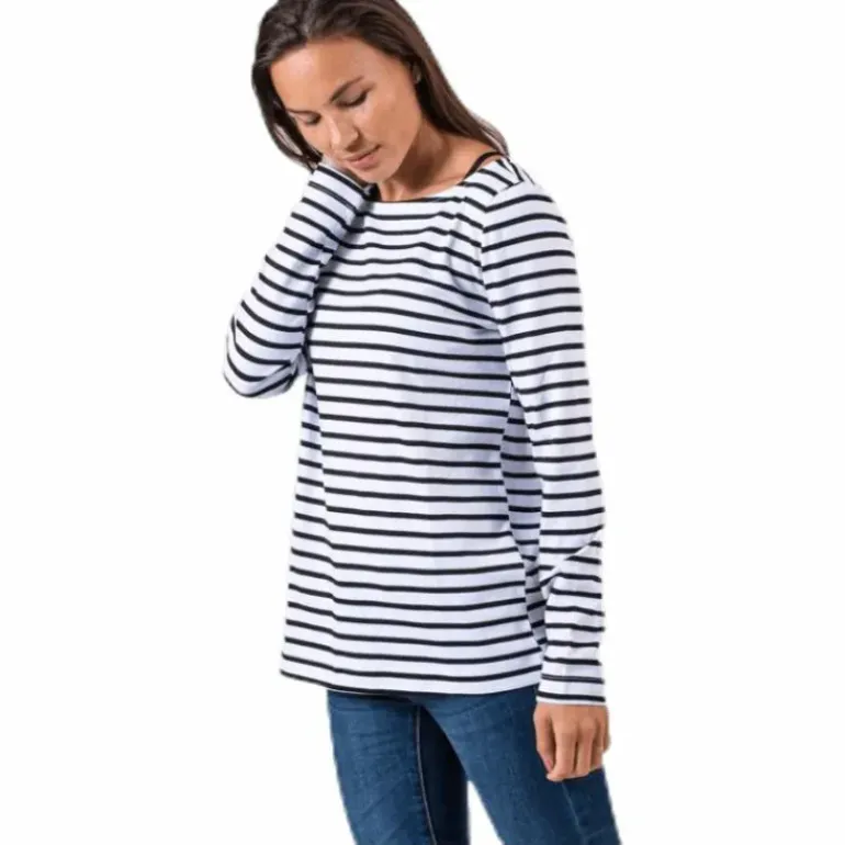 Ingrid Ls Top White/Black