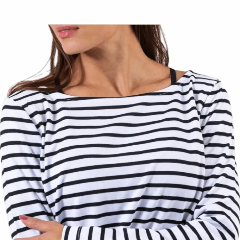 Ingrid Ls Top White/Black