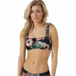 Intense Power Bandeau-Print Patterned