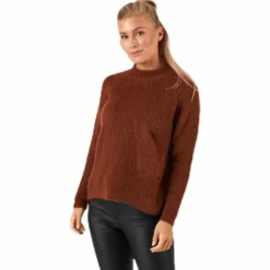 Jade L/S Pullover Knt Beige