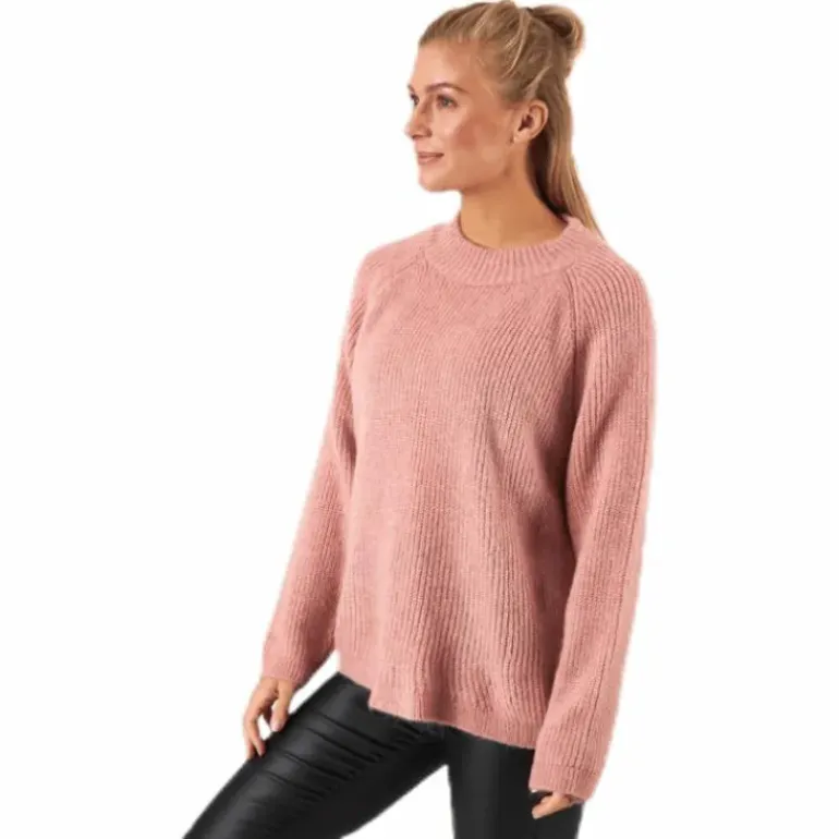 Jade L/S Pullover Knt Red