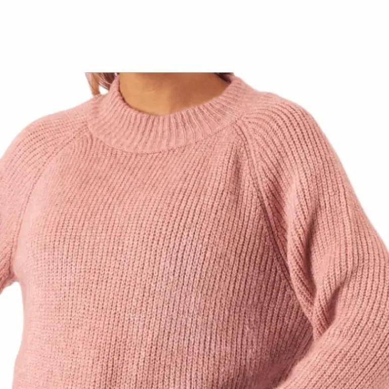 Jade L/S Pullover Knt Red