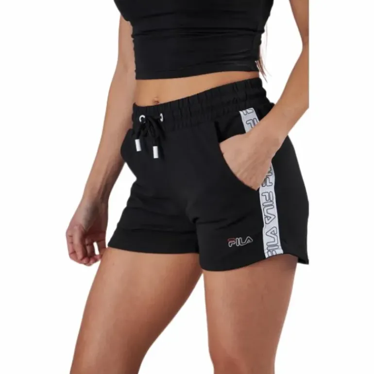 Jadiana Taped Shorts Black
