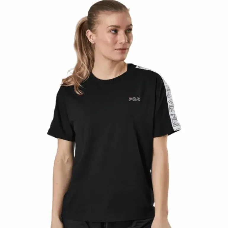 Jakena Taped Tee Black