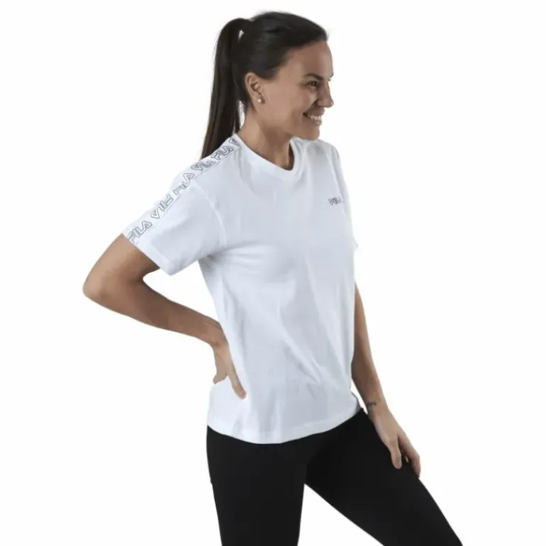 Jakena Taped Tee White