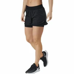 Jama Loose Train Shorts Black