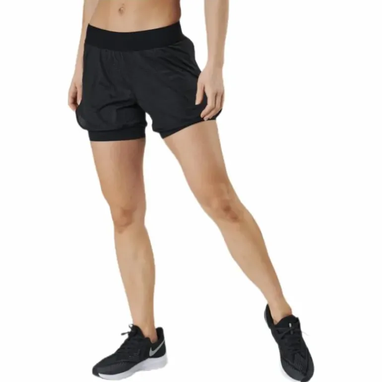 Jama Loose Train Shorts Black