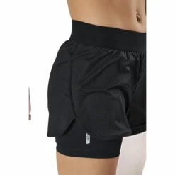 Jama Loose Train Shorts Black