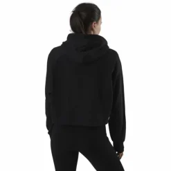 Jana Cropped Hoody Black
