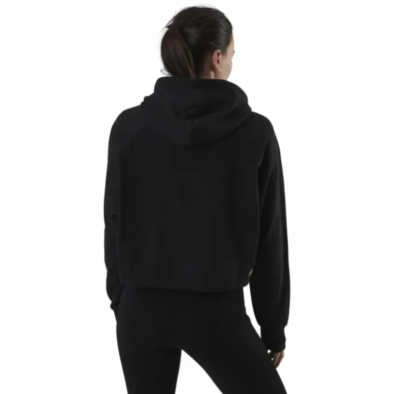 Jana Cropped Hoody Black