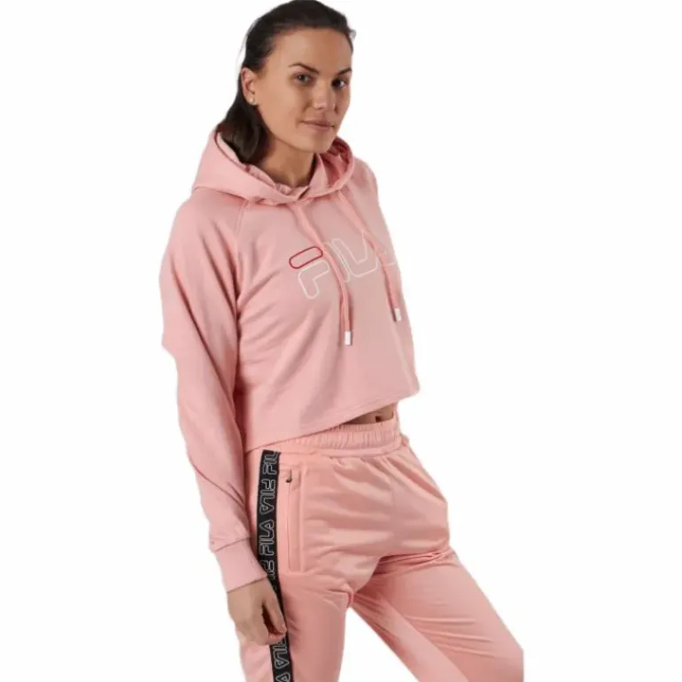 Jana Cropped Hoody Pink